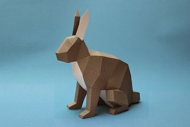 Papercraft Animal Figurines-6