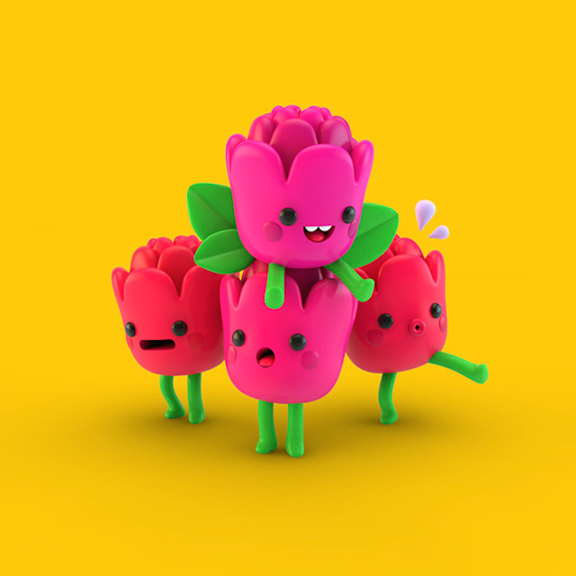 Playful 3D Characters-11