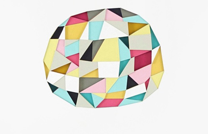 Polygonal Paper Art