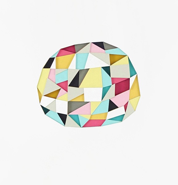 Polygonal Paper Art-1