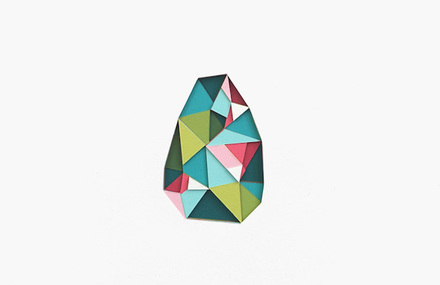 Polygonal Paper Art