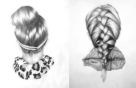 Reversed Portraits Series