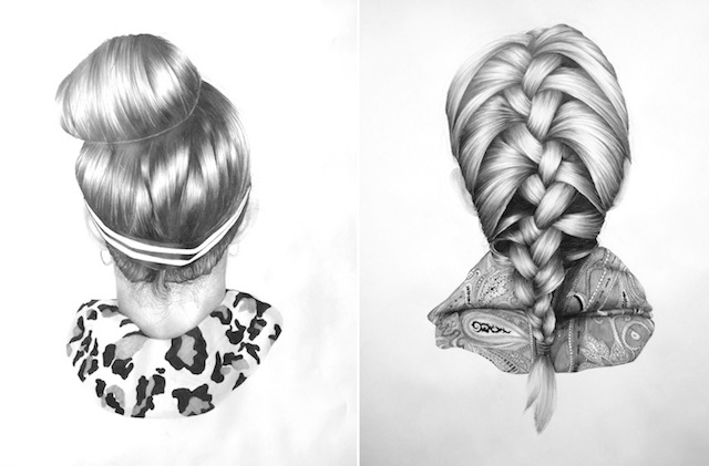 Reversed Portraits Series