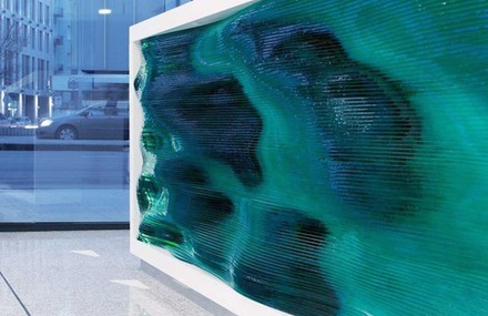 Wavy Reception Desk