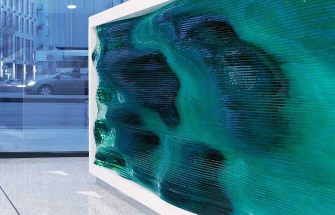 Wavy Reception Desk