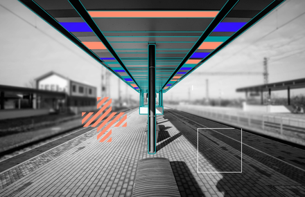 Infographic video of railway line restoration