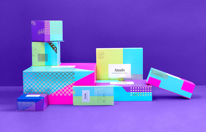 Vivid Colors Identity for Bakery Amado