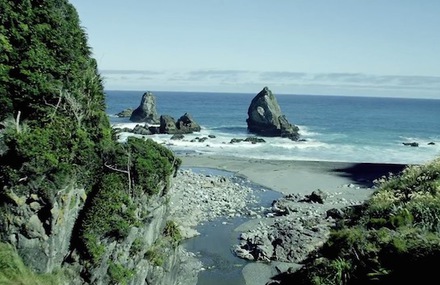 Flying Over New Zealand