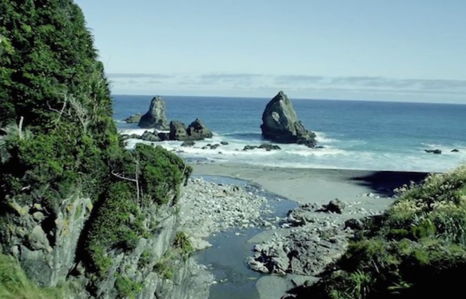 Flying Over New Zealand