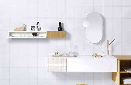 Ingrid, modular bathroom collection