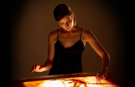 Portraits de sable et de lumière