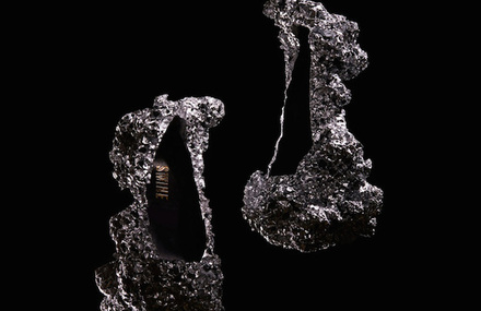 Conceptual Meteorite Shoes