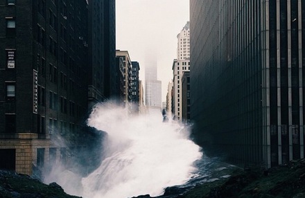Surrealist Pictures of New York & Chicago