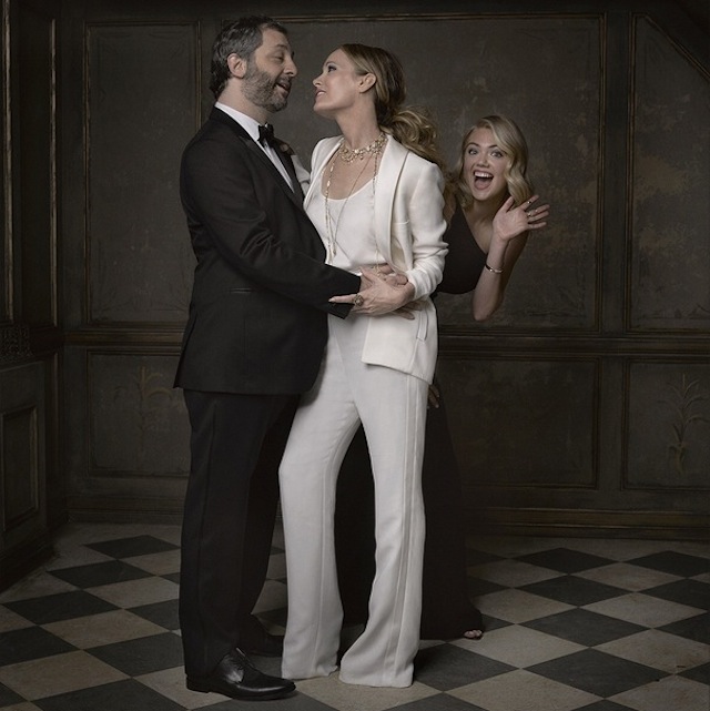 0Judd Apatow Kate Upton and Leslie Mann