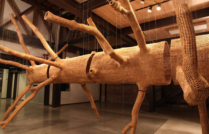 140 Years Old Tree Sculpture