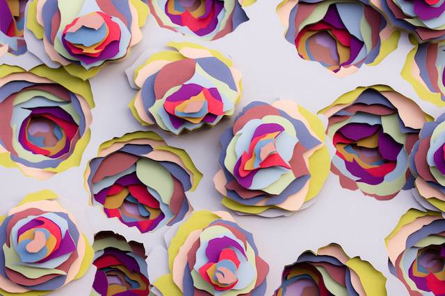2-Amazing 3D Paper Patterns by Maud Vantours