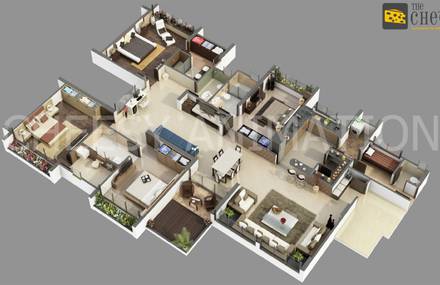 3D Floor Plan Design Provider Studio