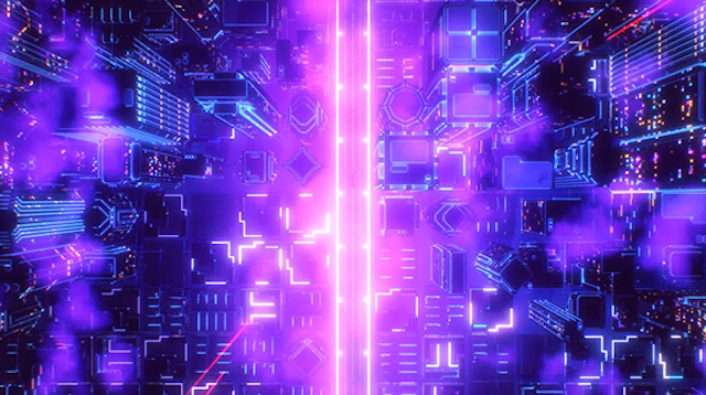 80s Style Retrowave Animation-1