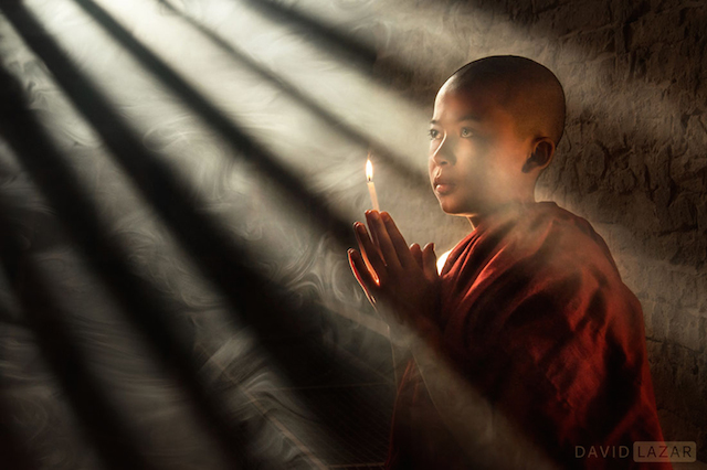 A Novice Monk In Bagan