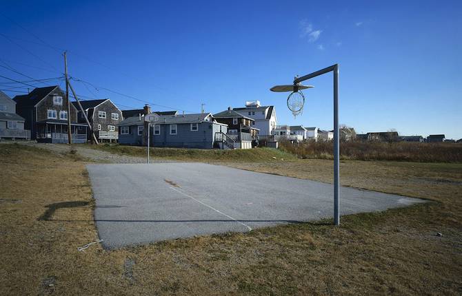 Abandoned Basketball Courts