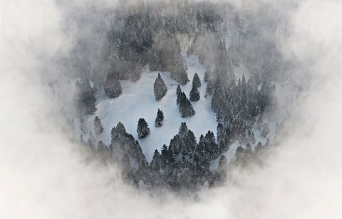 Aerial Winter Landscapes Photography