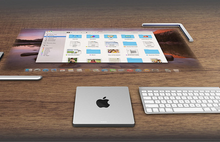 Apple Projected Touch Screen Concept