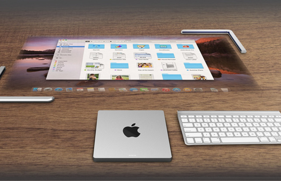 Apple Projected Touch Screen Concept
