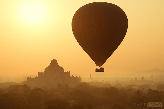 Balloon Over Bagan