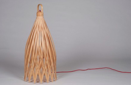 Basketlamp by Juan Cappa