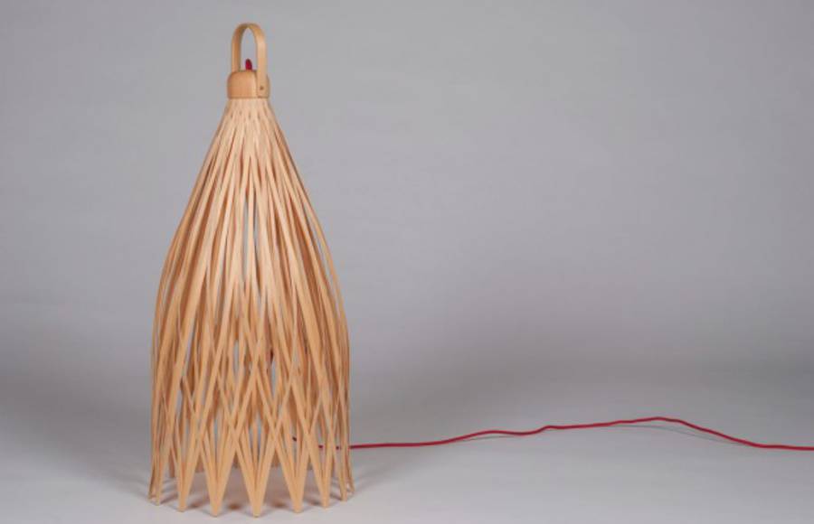 Basketlamp by Juan Cappa