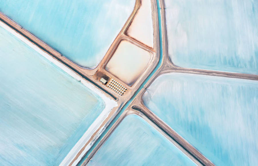 Blue Fields Aerial Photography