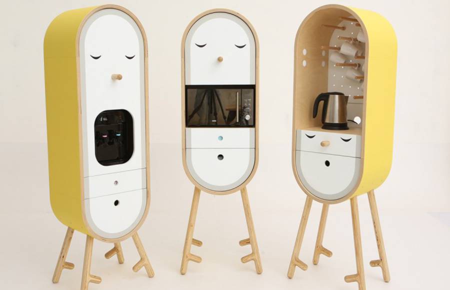 Capsular Microkitchen by LO-LO