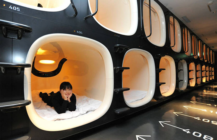 Capsule Hotel in Kyoto