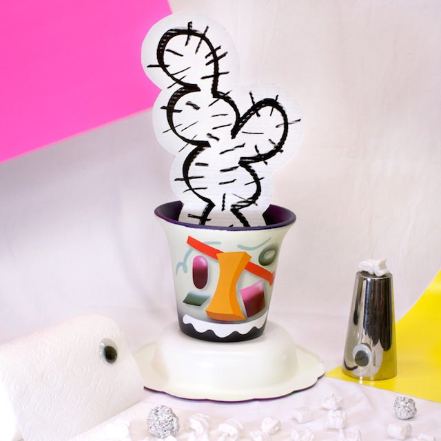 Crazy Faces Ceramic Vases-9