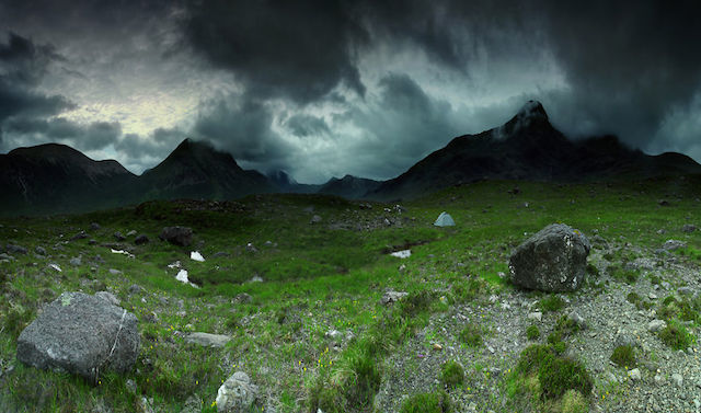 Cuillins Mountains, 600m, Scotland