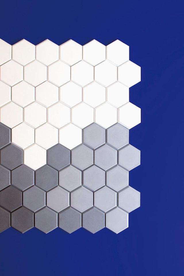 Hexagonal Wall Tiles by Kaza Concrete-4
