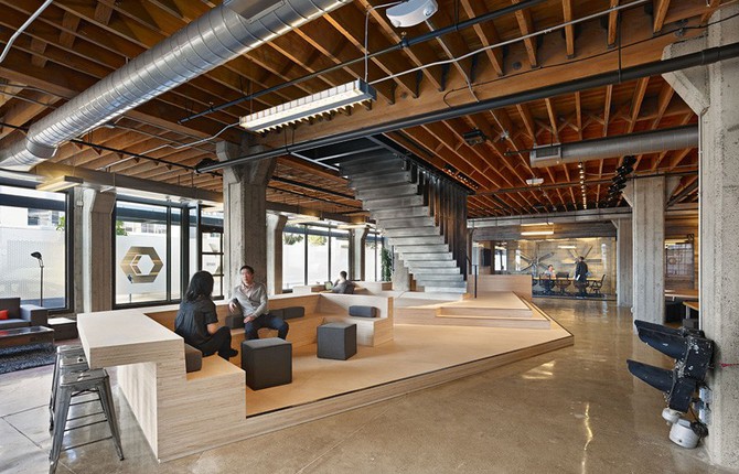 Inside Heavybit Industries Office