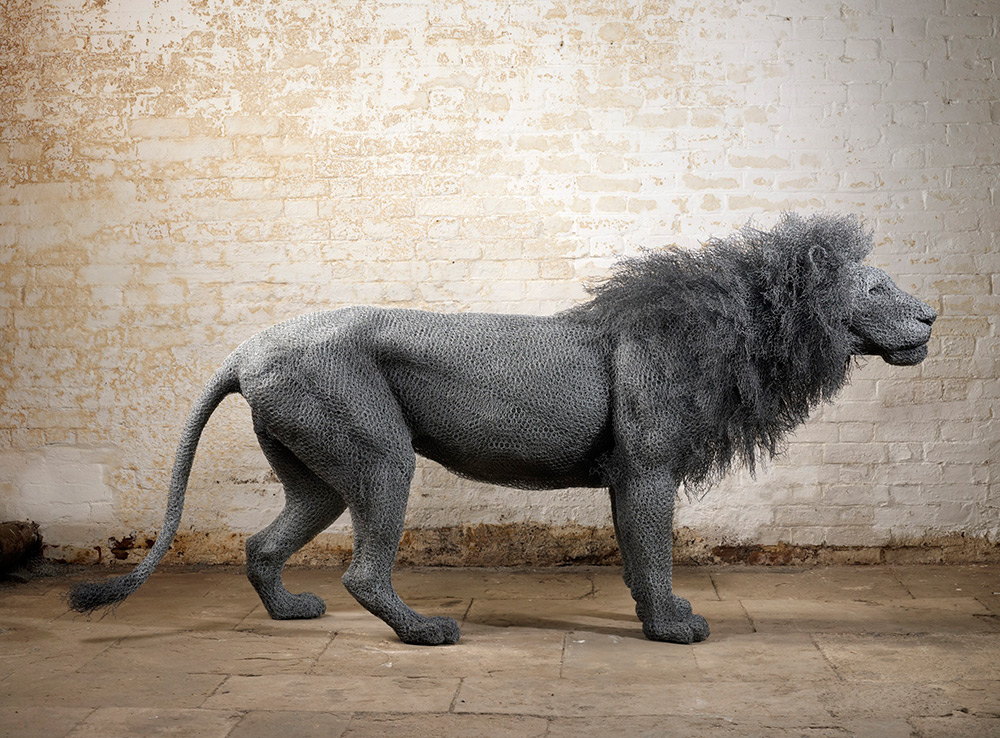 Lifelike Wire Animal Sculptures_0