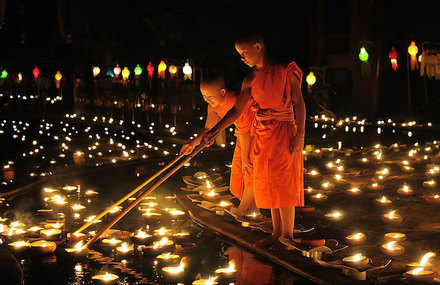 Loi Krathong Festival in Thailand