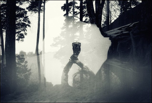 Magical Double Exposure in The Forest-8