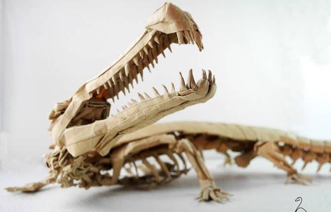 Masterful Dinosaur and Creature Origami