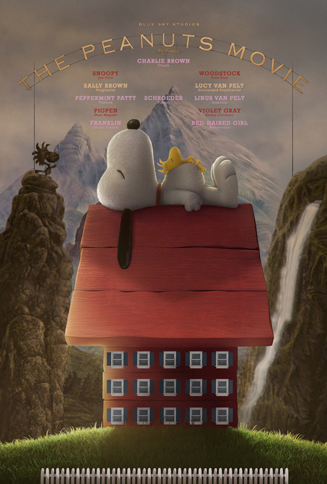 Oscars Movie Posters Revisited with Snoopy-4