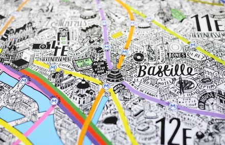 Paris Mapped in Style