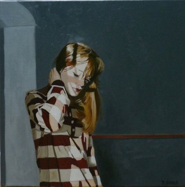 Pensive Women Paintings-3