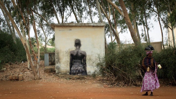 Portraits of African Female Warriors by Street Artist YZ_0