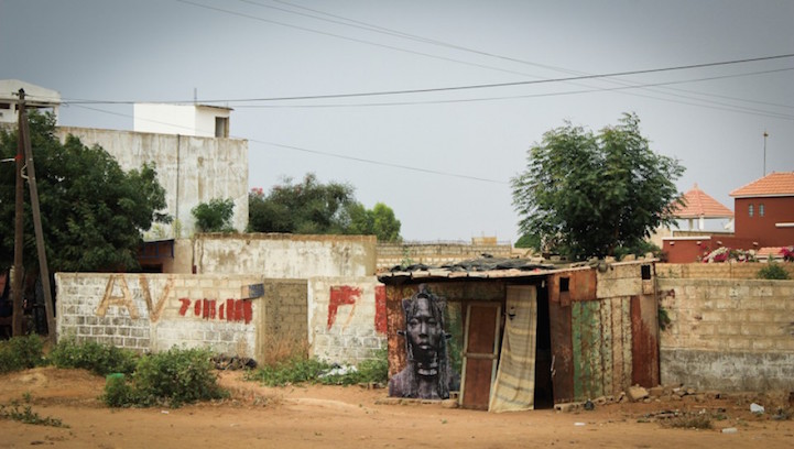 Portraits of African Female Warriors by Street Artist YZ_3