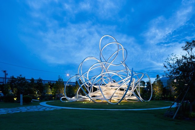 Sculptural Playground Loops in Japan-3