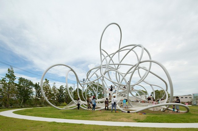 Sculptural Playground Loops in Japan-5b