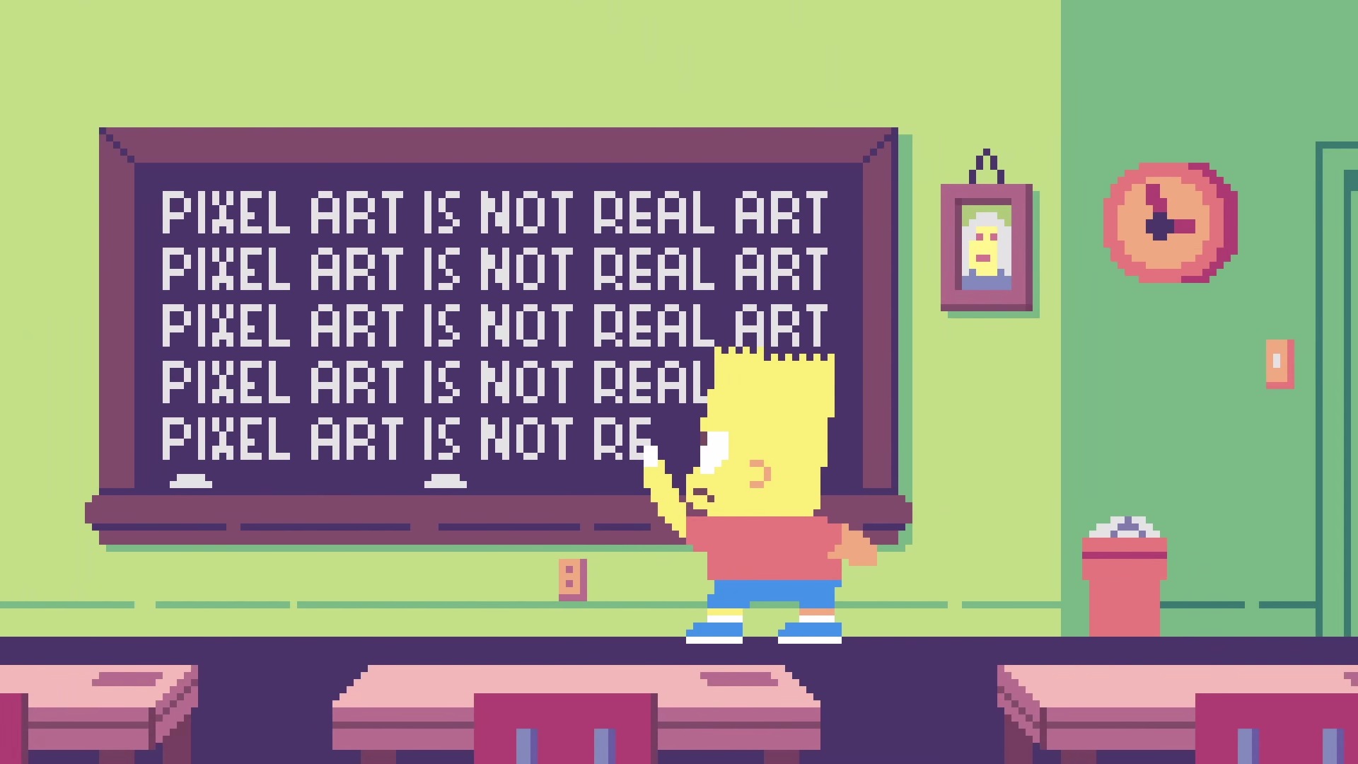 Simpsons Opening in Pixel Art_2