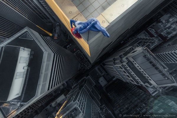 Superheroes On Skyscrapers_1